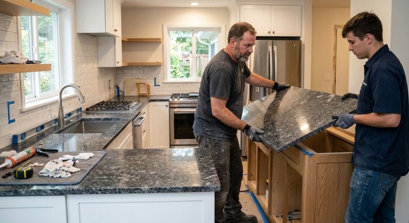 Granite Installation in Santa Rosa, CA