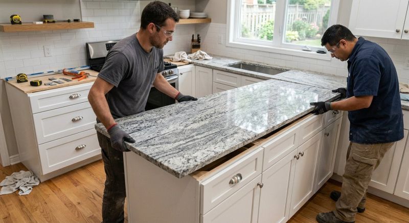 Kitchen Countertop Installation in Roseville, CA